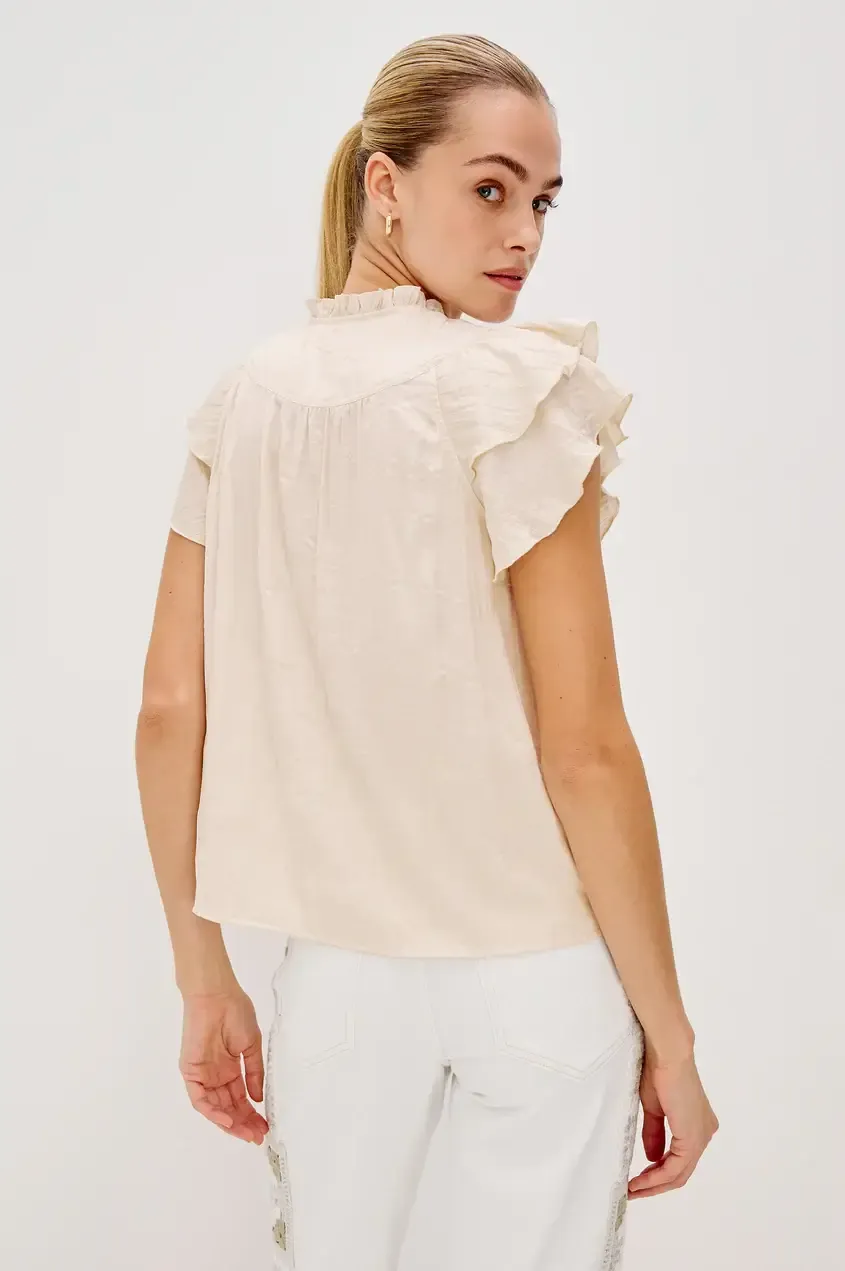 Rails - Calista top Ivory